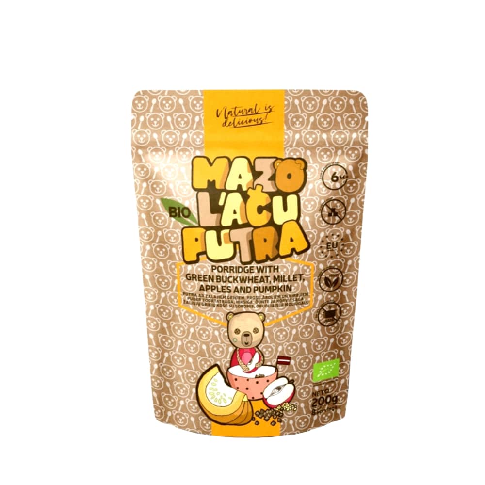 Putra griķu-pros. ar ābol.,ķirb.BIO 200g