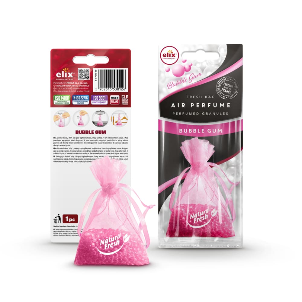 Gaisa atsv. Pearls Fresh Bag Bubble Gum