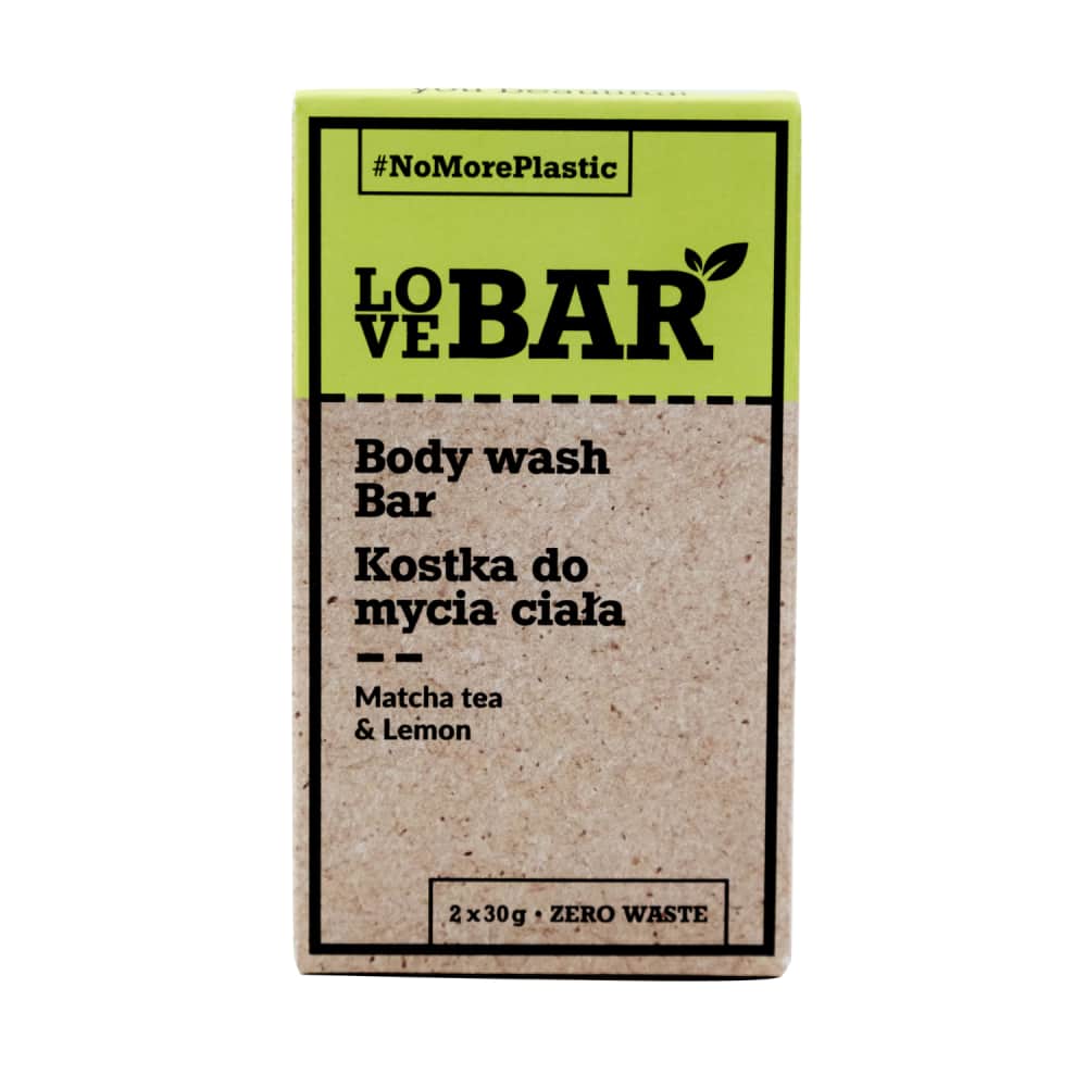 Cietā dušas želeja matcha tējas, citr. 2x30g
