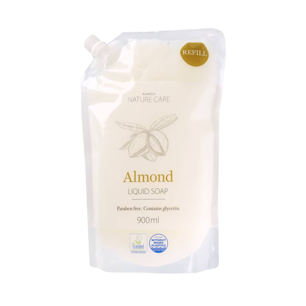 Šķidrās ziepes Almond uzpilde 900ml