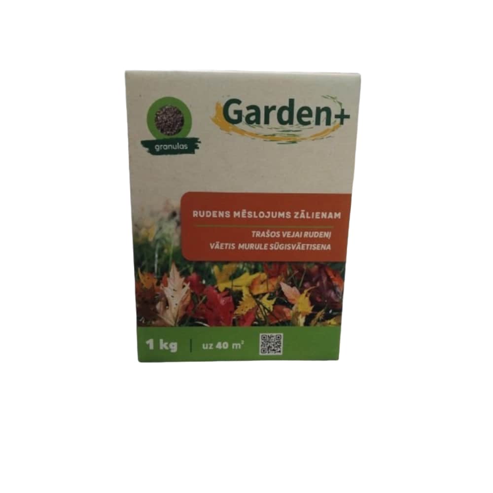 Rudens mēsl. zālienam Garden+ 1kg AW23