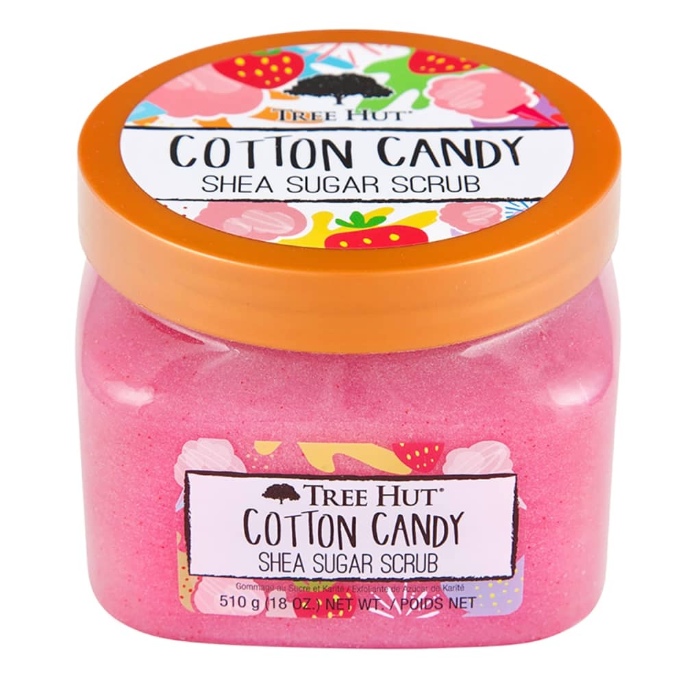 Ķerm. skrubis Tree Hut Cotton Candy 510g