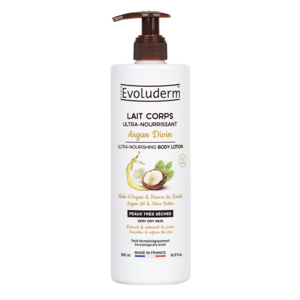 Ķerm. losjons Evoluderm Argan Divin500ml