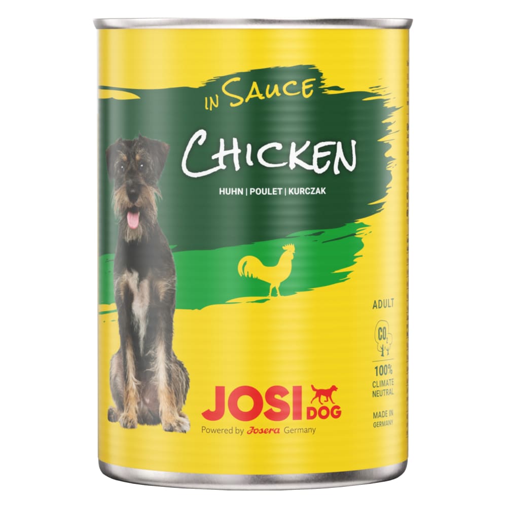 Kons. suņiem JosiDog ar vistu mēr. 415g