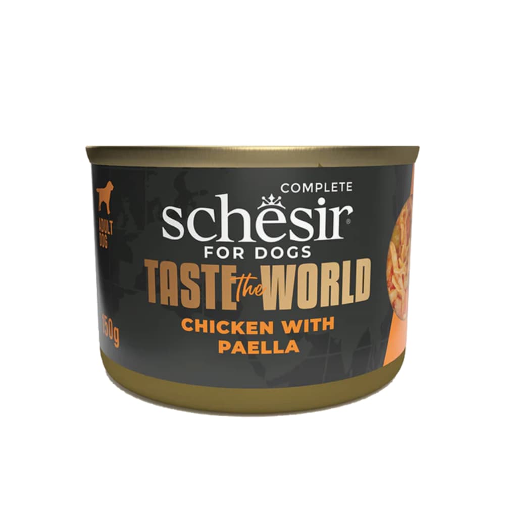 Suņu barība Schesir TTW vista ar paelju 150g