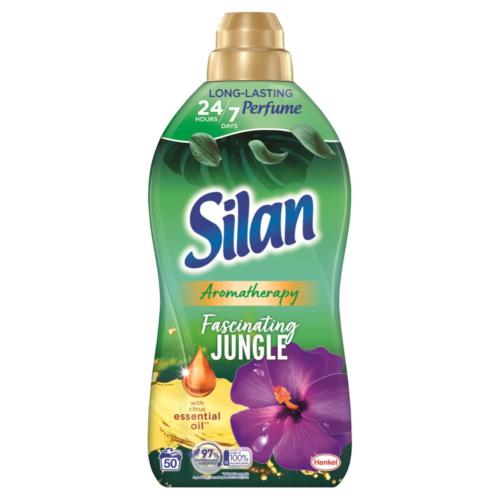 Veļas mīkst. Silan Aromat. Jungle 50MR 1,1l