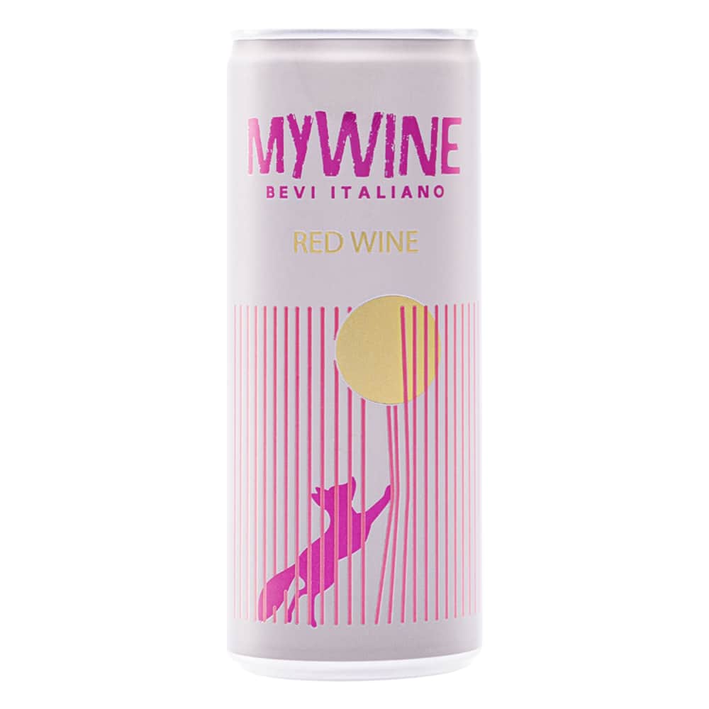 Sarkanvīns Mywine sauss 12,5% 250ml