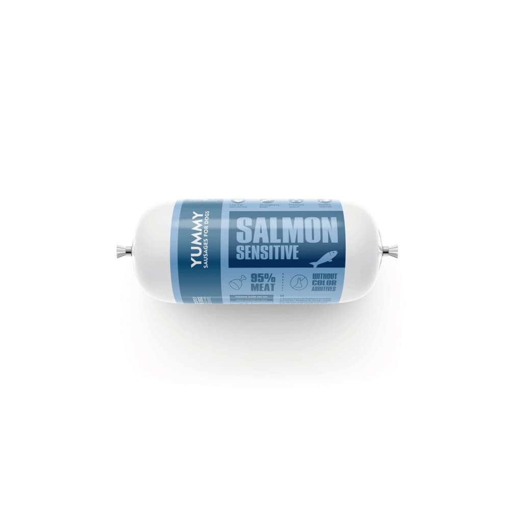 Desa suņiem Yummy Sensitive ar lasi, tv. 400g