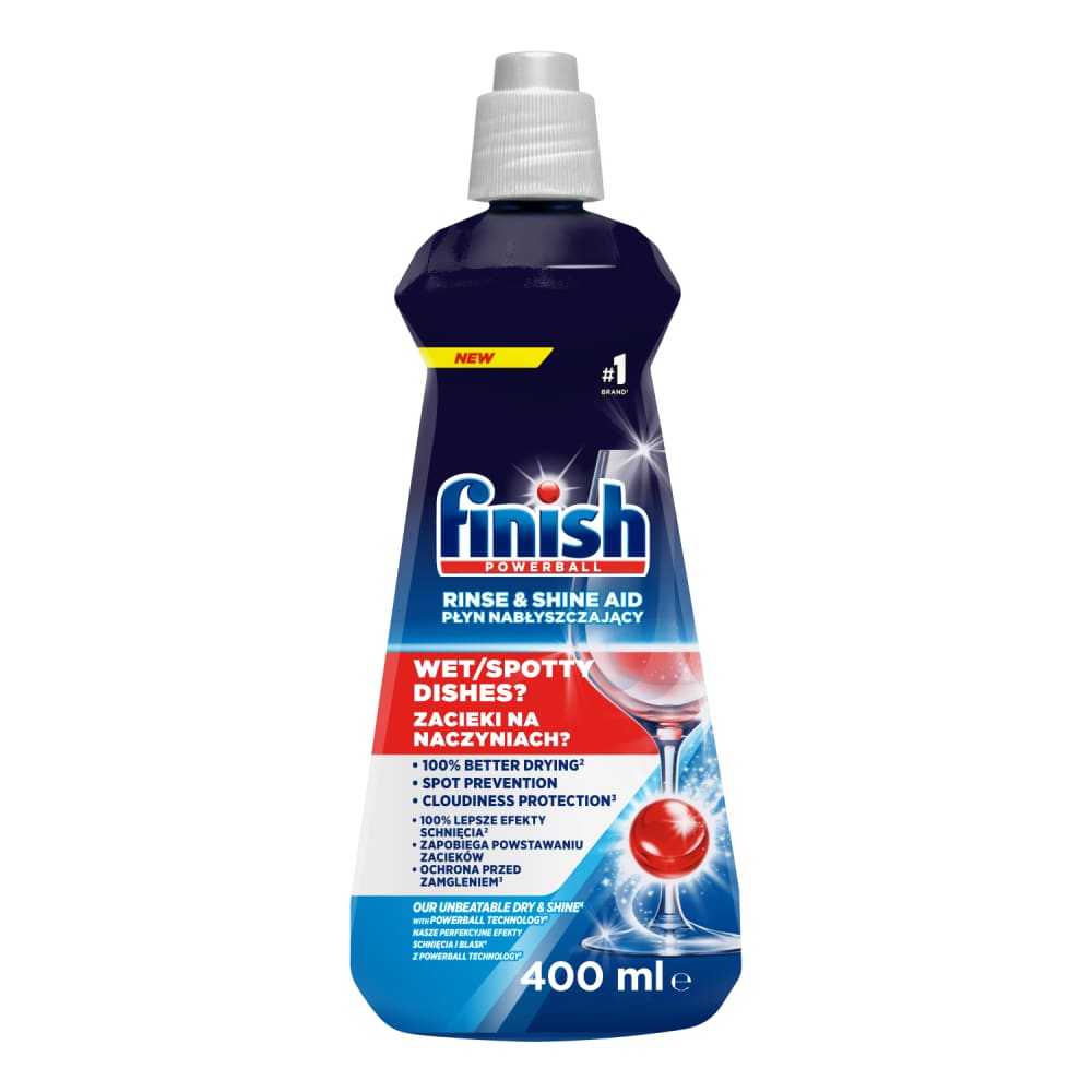 Skaloš. līdz. traukiem Finish Rinse Aid 400ml