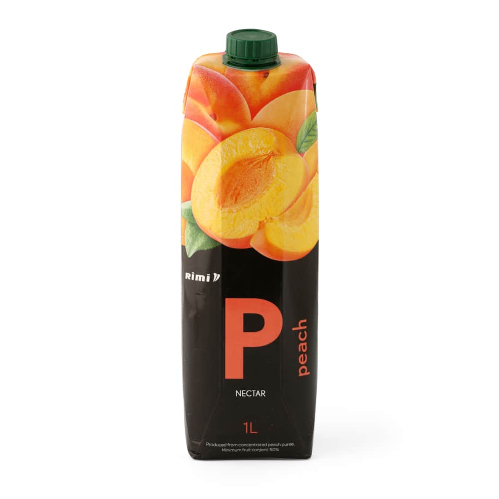 Nektārs Rimi persiku 50% 1l