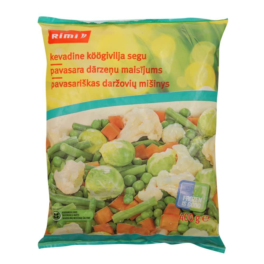 Pavasara dārzeņu maisījums 400g