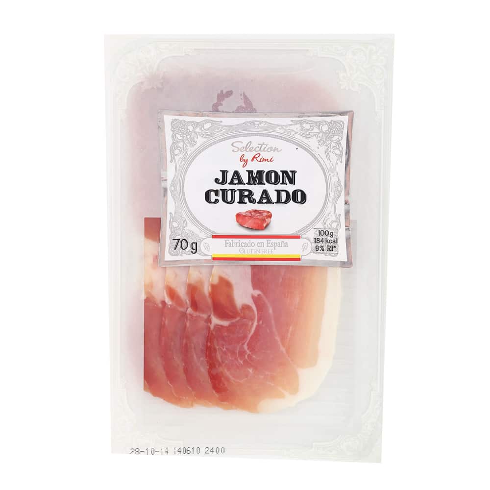 Šķiņķis Selection by Rimi vīt. Spānija 70g