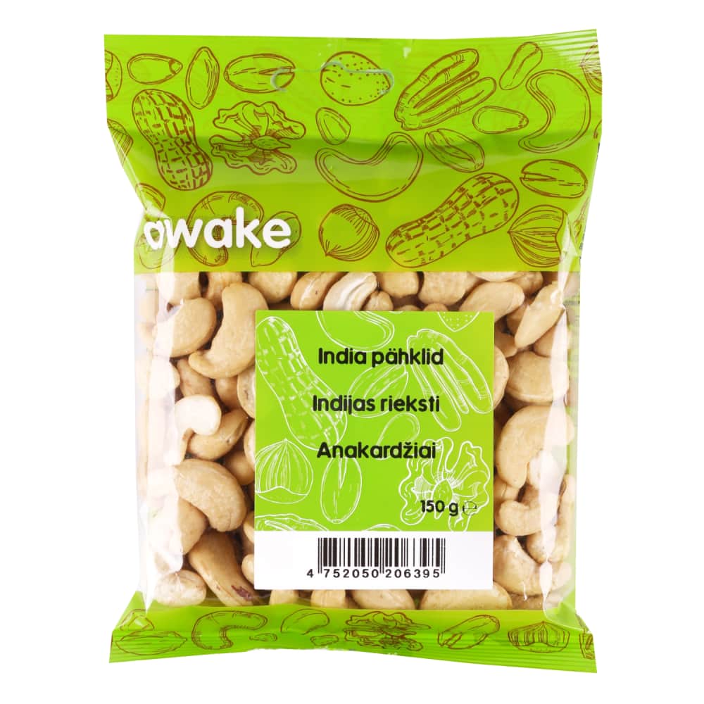 Indijas rieksti Awake 150g