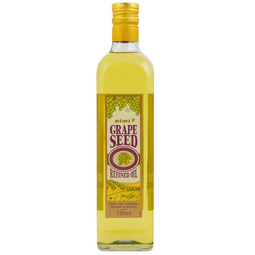 Vīnogu kauliņu eļļa Rimi rafinēta 750ml