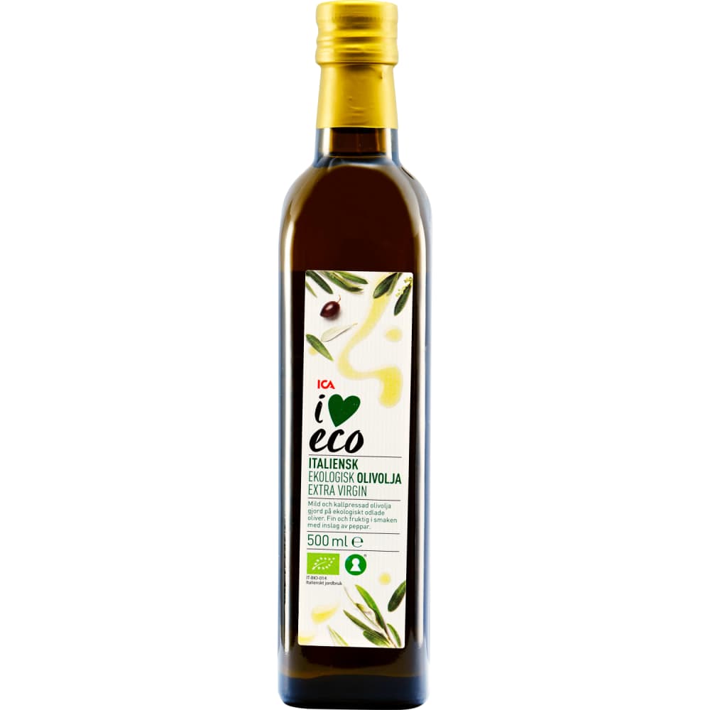 Olīveļļa augst. labuma I Love Eco Itāļu 500ml