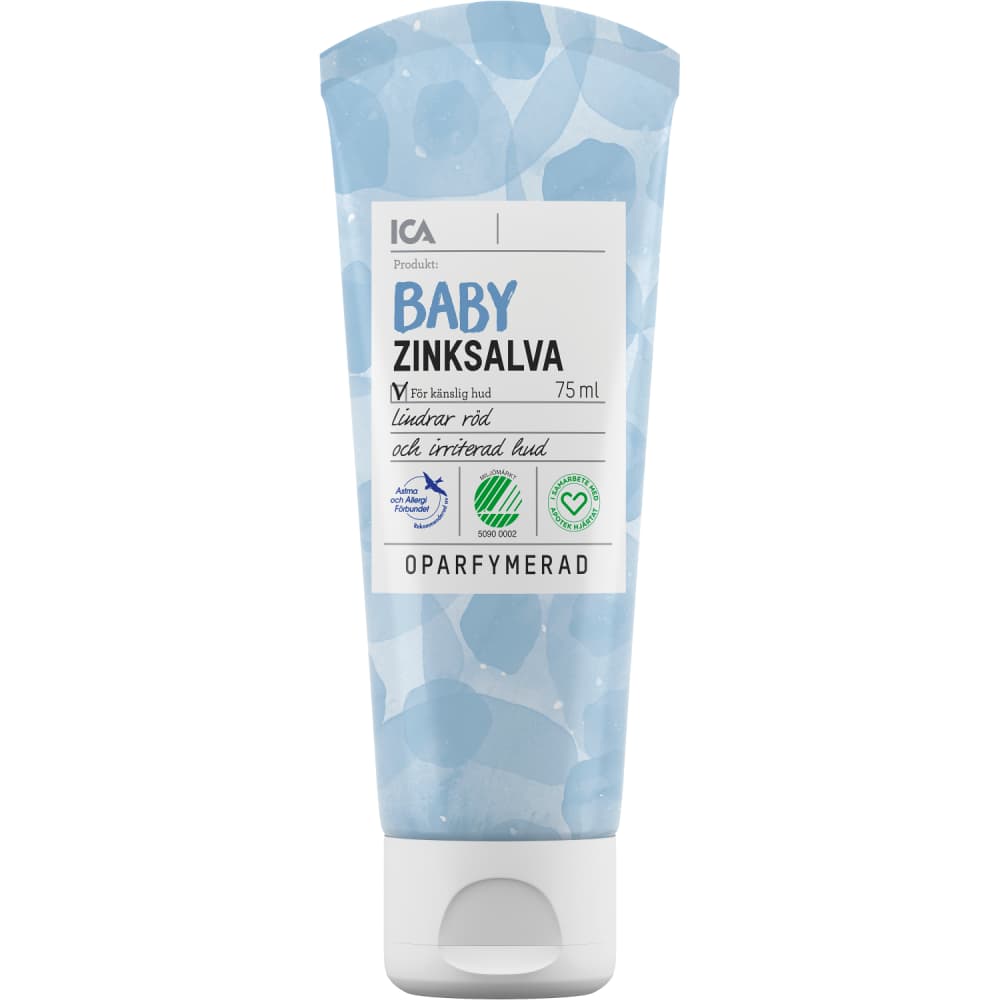 Cinka ziede mazuļiem ICA Hjartat 75ml