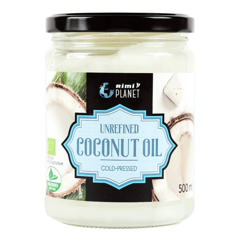 Kokosriekstu eļļa Rimi nerafinēta 500ml