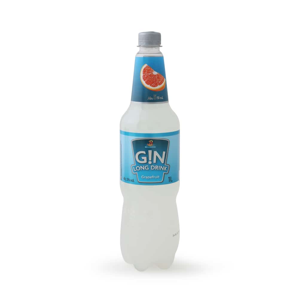 Gāz. alkoh. kokteilis G!N greipfrūtu 5% 1l