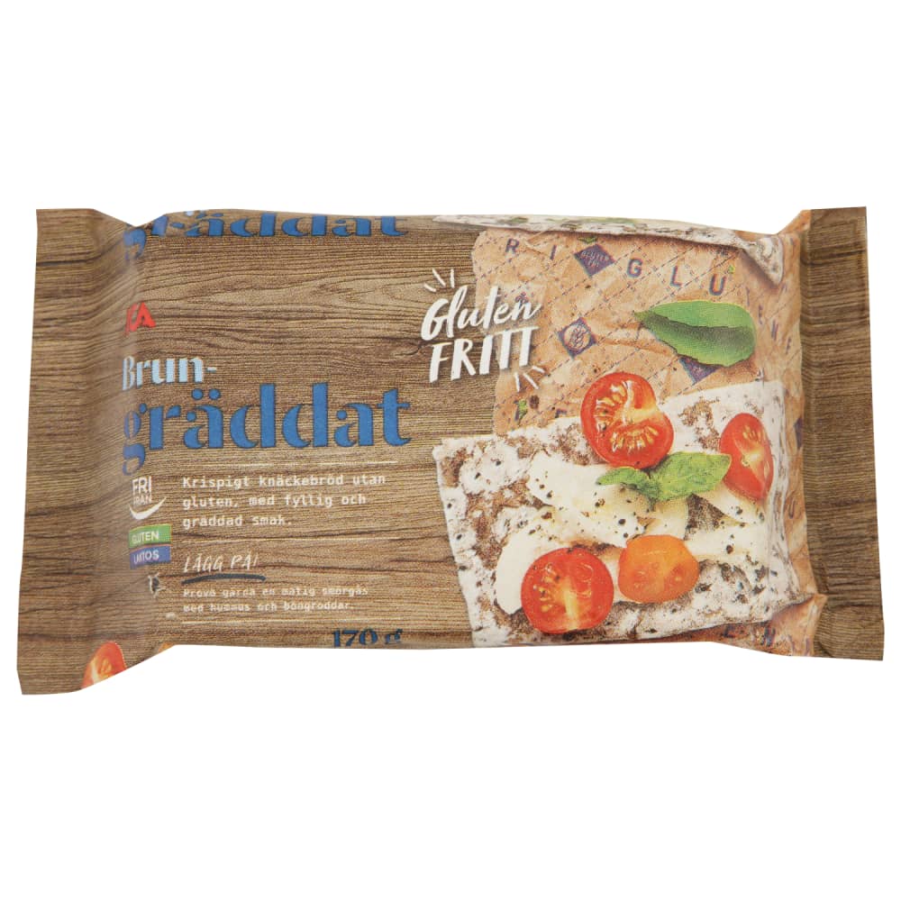 Sausmaizītes ICA bez lipekļa un laktoz. 170g