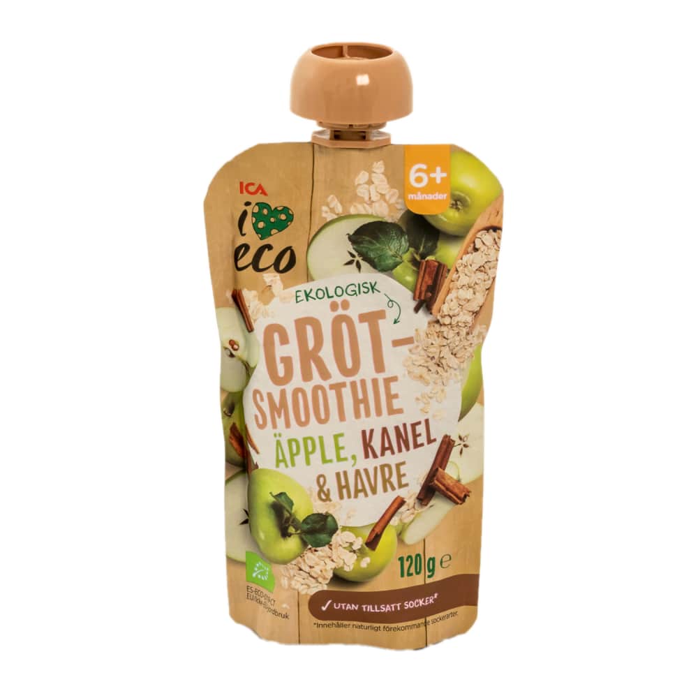 Putra I Love Eco ābolu,kanēļa,6mēn.120 g