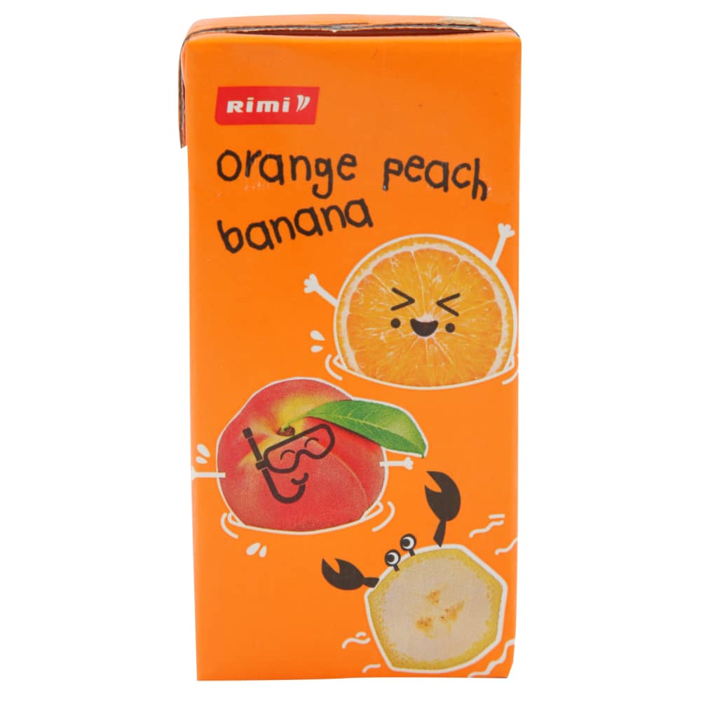 Sulu dzēriens Rimi apels.,banānu,pers. 200ml