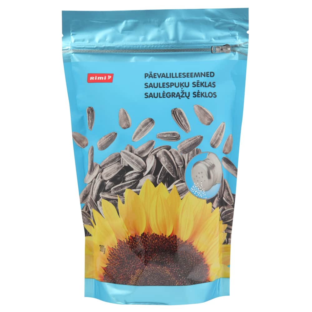 Saulespuķu sēklas Rimi grauzd.,sālītas 300g