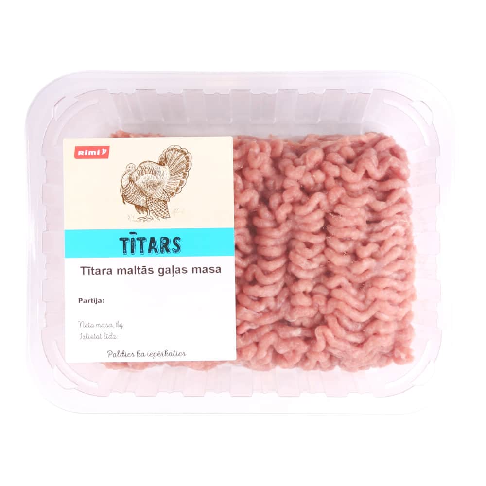 Tītara maltās gaļas masa Rimi 500g