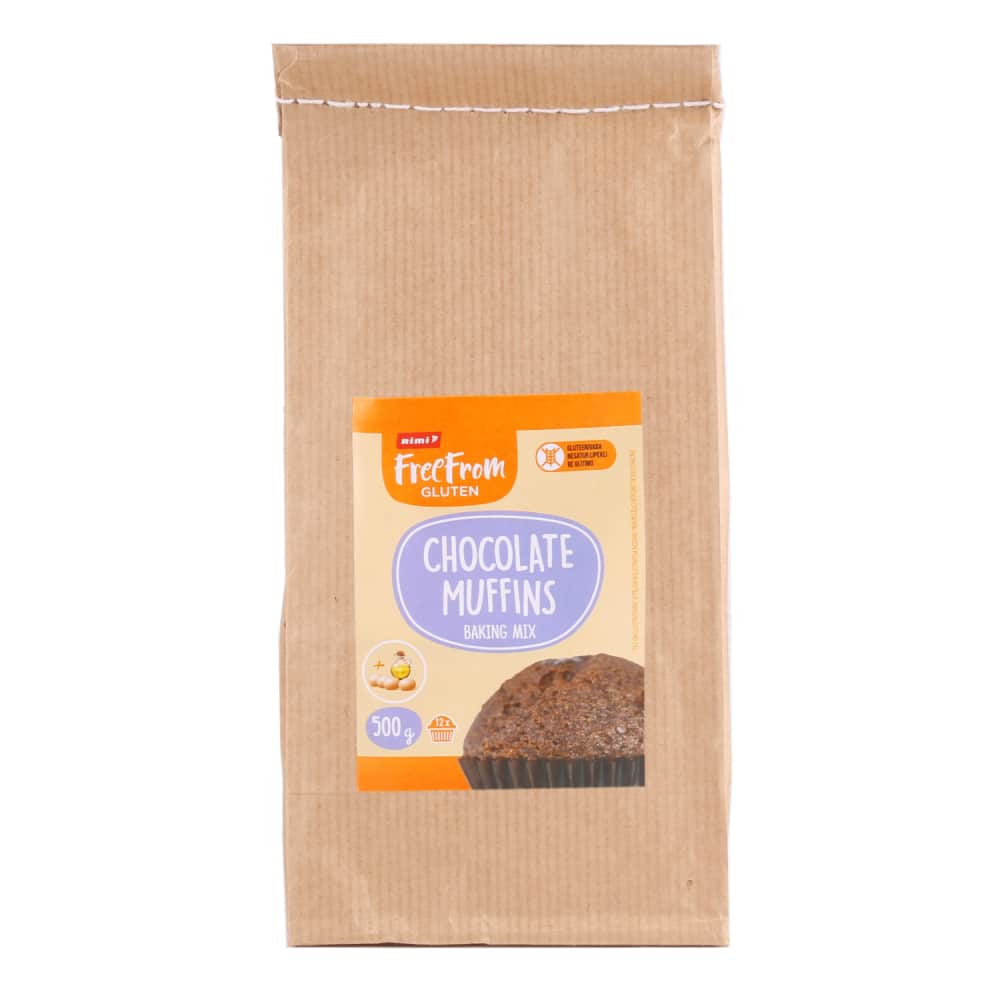 Šok.mafinu cepamais maisīj.Rimi FreeFrom 500g