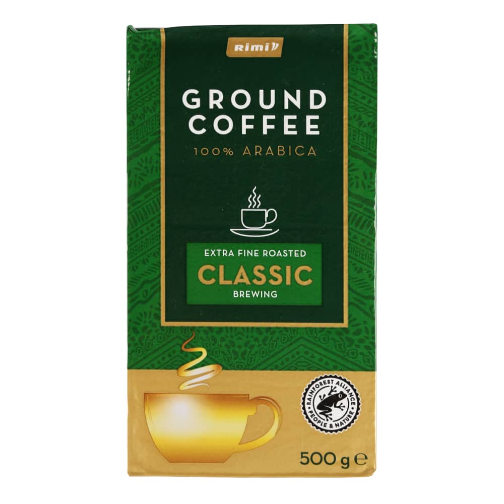 Maltā kafija Rimi grauzdēta 500g