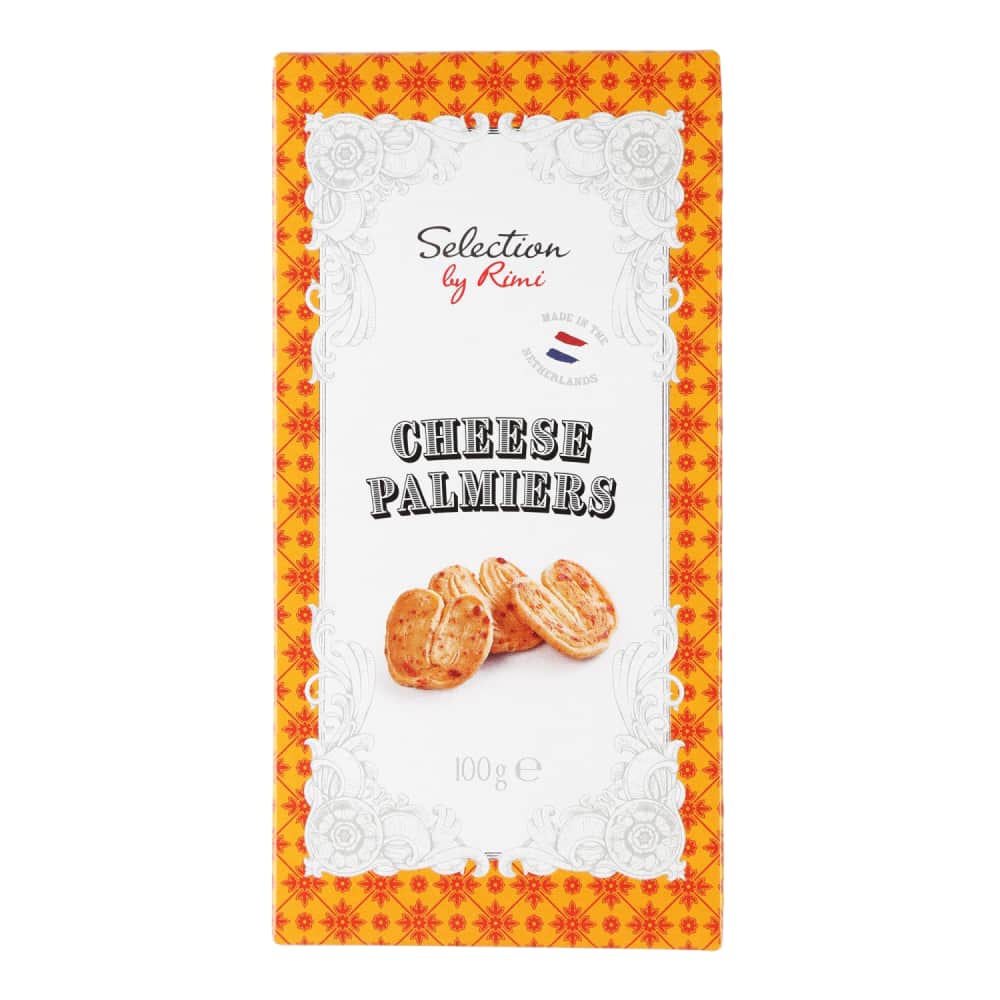 Cepumi Selection by Rimi Cheese palmiers 100g