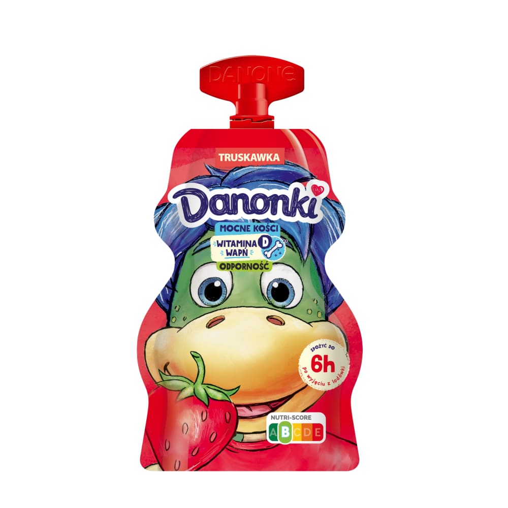 Jogurts Danonki  ar zemeņu garšu 70g