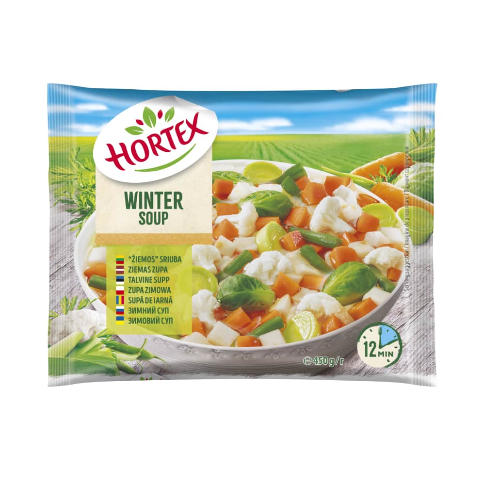 Sald.dārz. Hortex ziemas zupa 450g