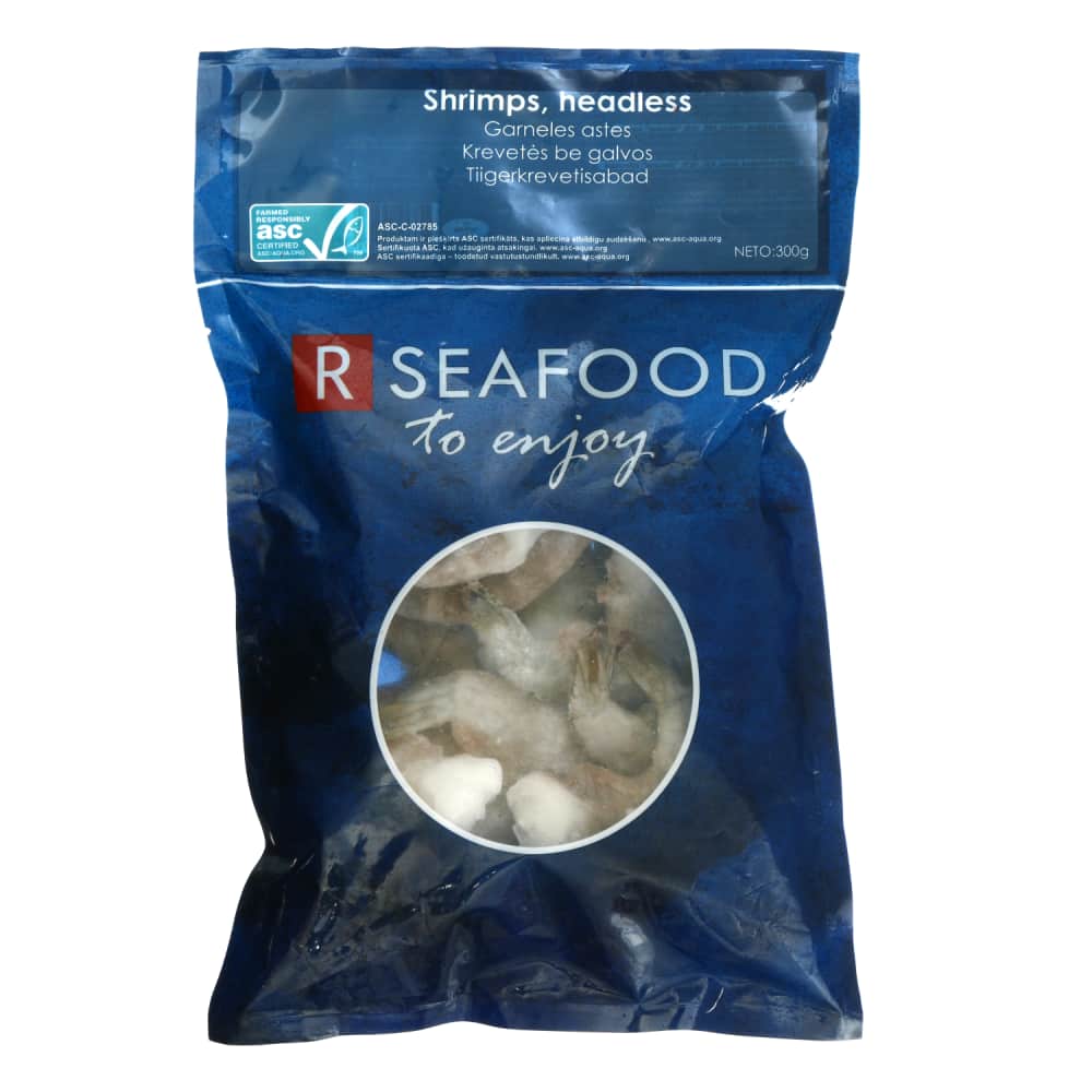 Garneles čaulā 16/20 ASC sald. 400g/300g