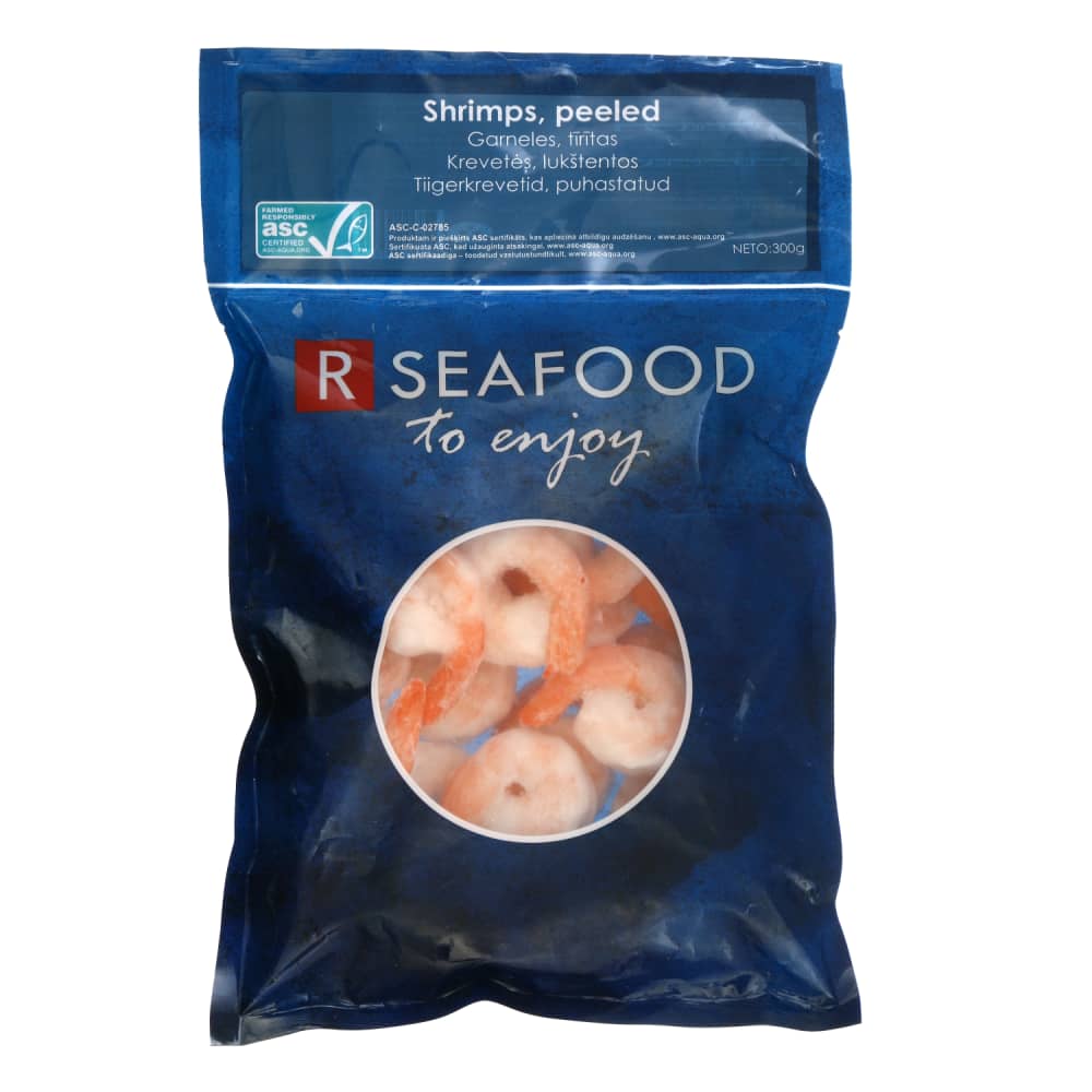 Garneles 31/40 ASC saldētas 400g/300g
