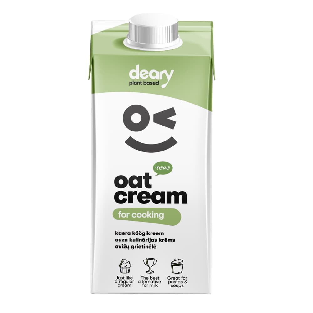 Auzu krēms ēdiena gatavoš. Deary Tere 250ml