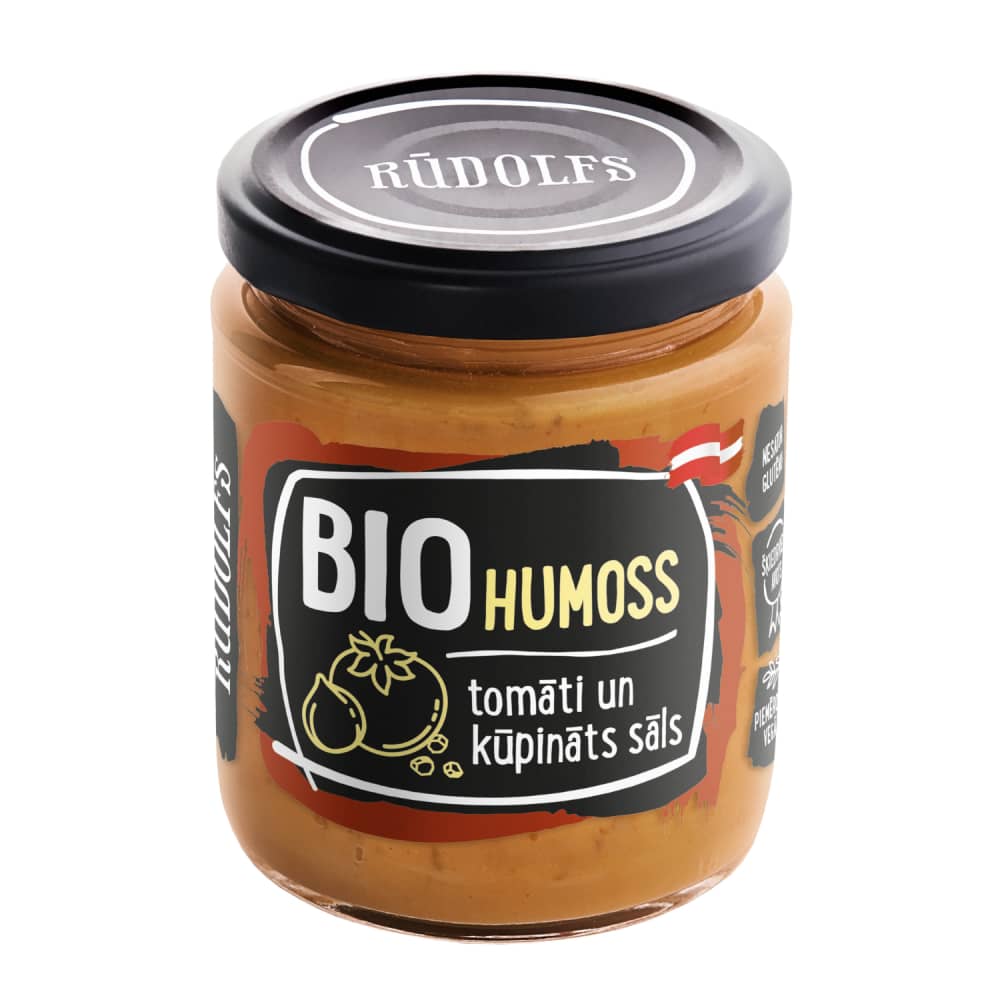 Bio humoss Rūdolfs ar tom., kūp. sāli 230g