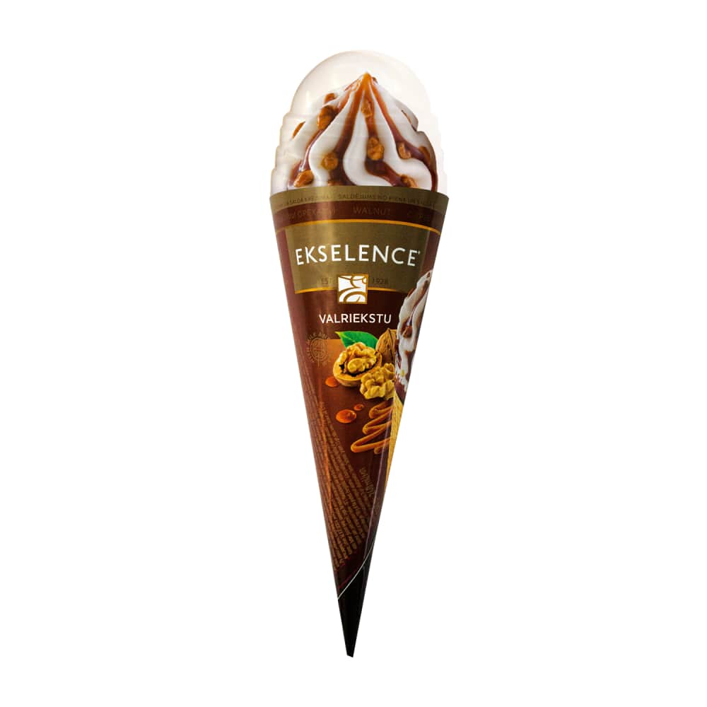 Saldējums Ekselence valriekstu 220ml/110g