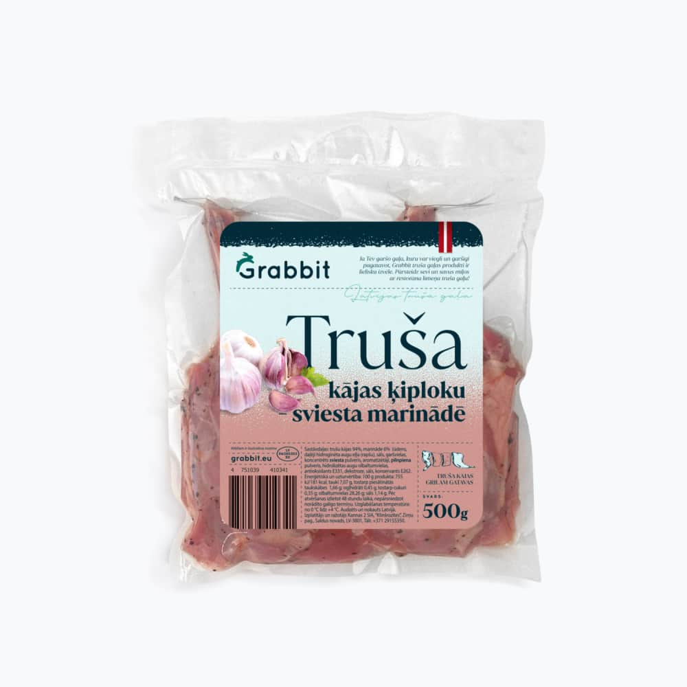 Truša gaļa Grabbit ķipl.- sviesta marin. 500g