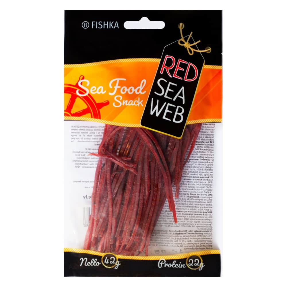 Vītināti sarkano kalmāra salmini 42g