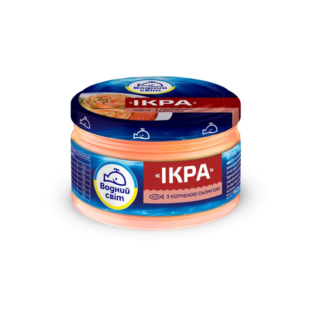Ikru pasta Vodnij Svit ar kūp.lasi 160 g