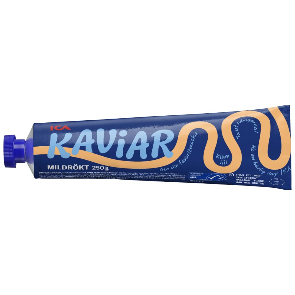 Kaviārs ICA viegli kūpināts 250g MSC
