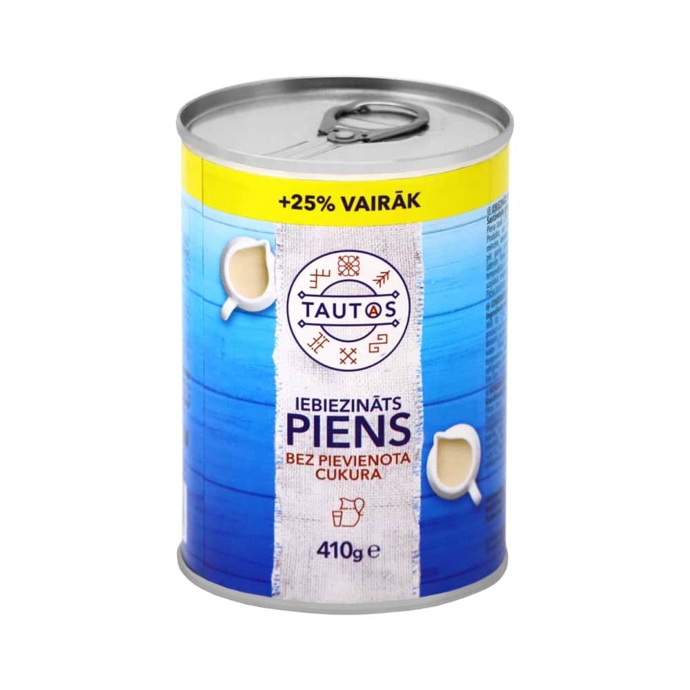 Piens iebiez.Tautas bez cukura 410g
