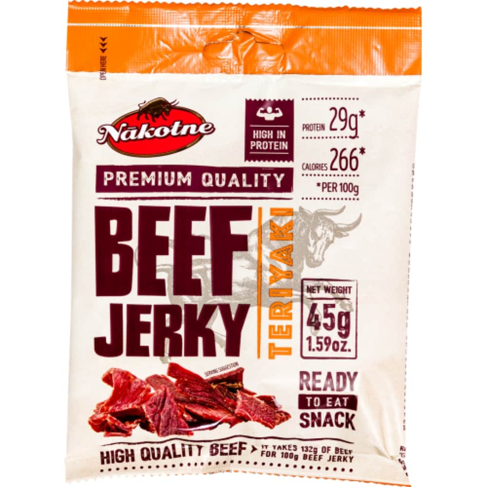 Uzkoda liellopu gaļas k/k teriyaki 45g