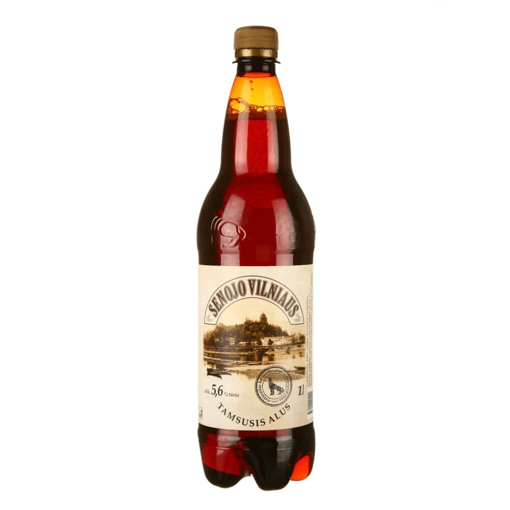 SENOJO VILNIAUS tamsusis alus, 5,6 %, 1 l