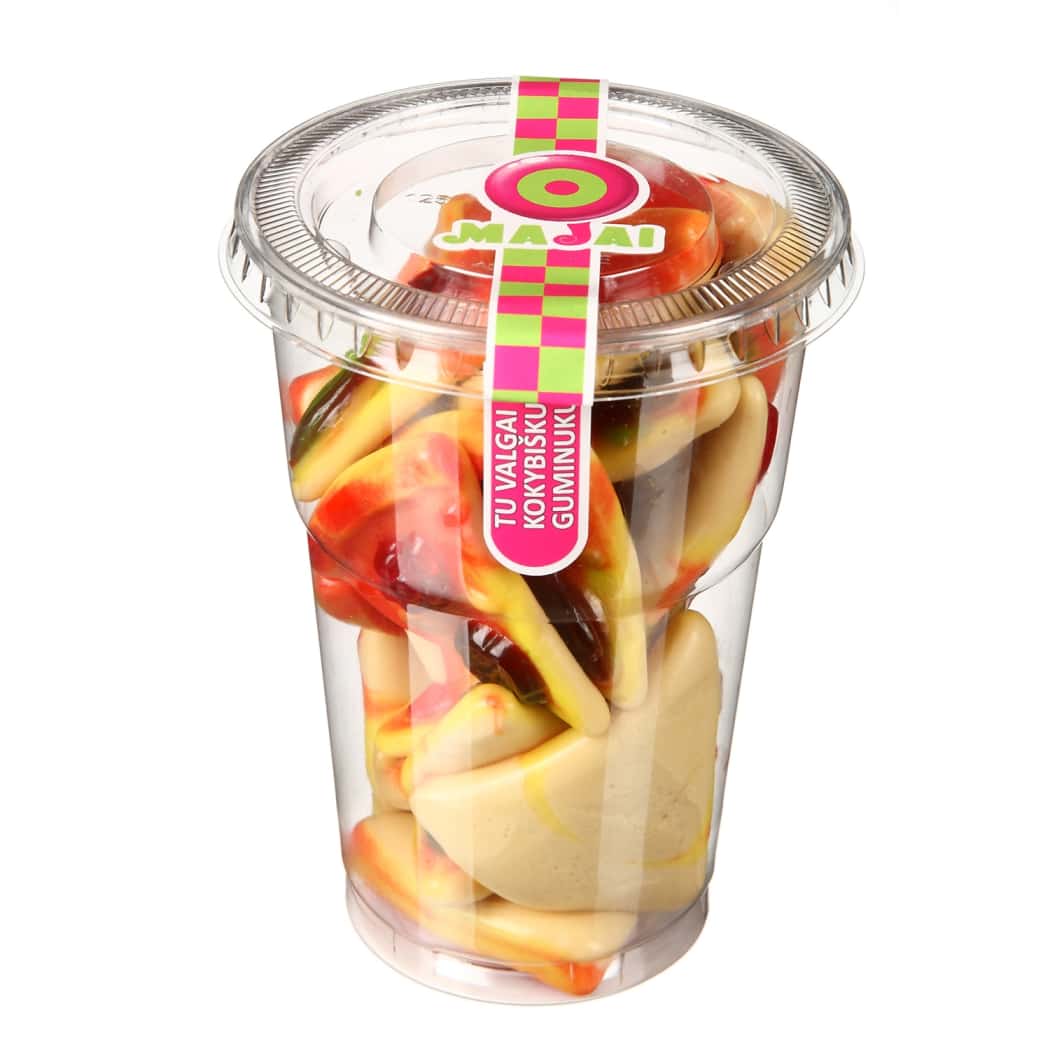 Picos formos guminukai indelyje, 150g