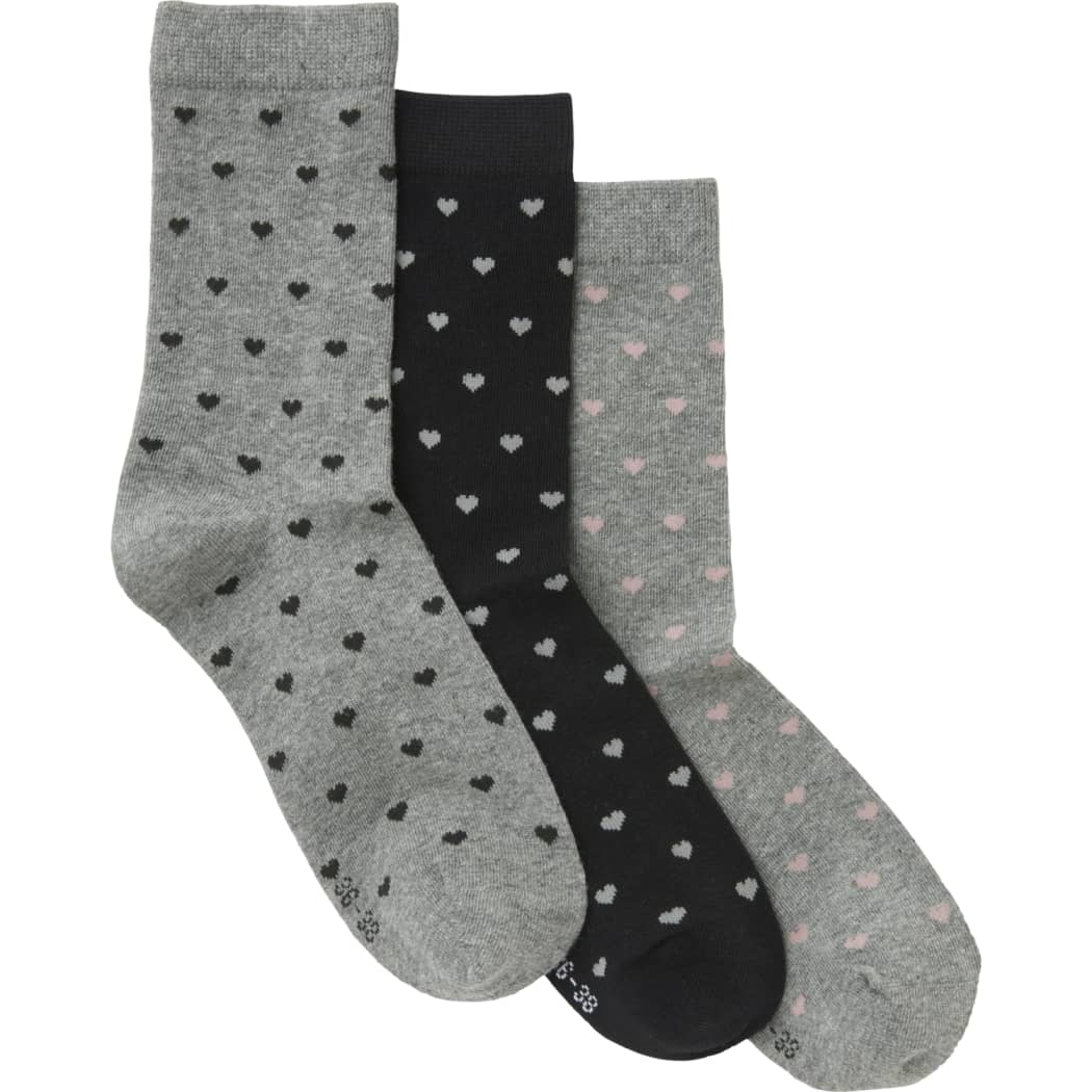 Moteriškos kojinės I LOVE ECO, 3 poros, 39-41