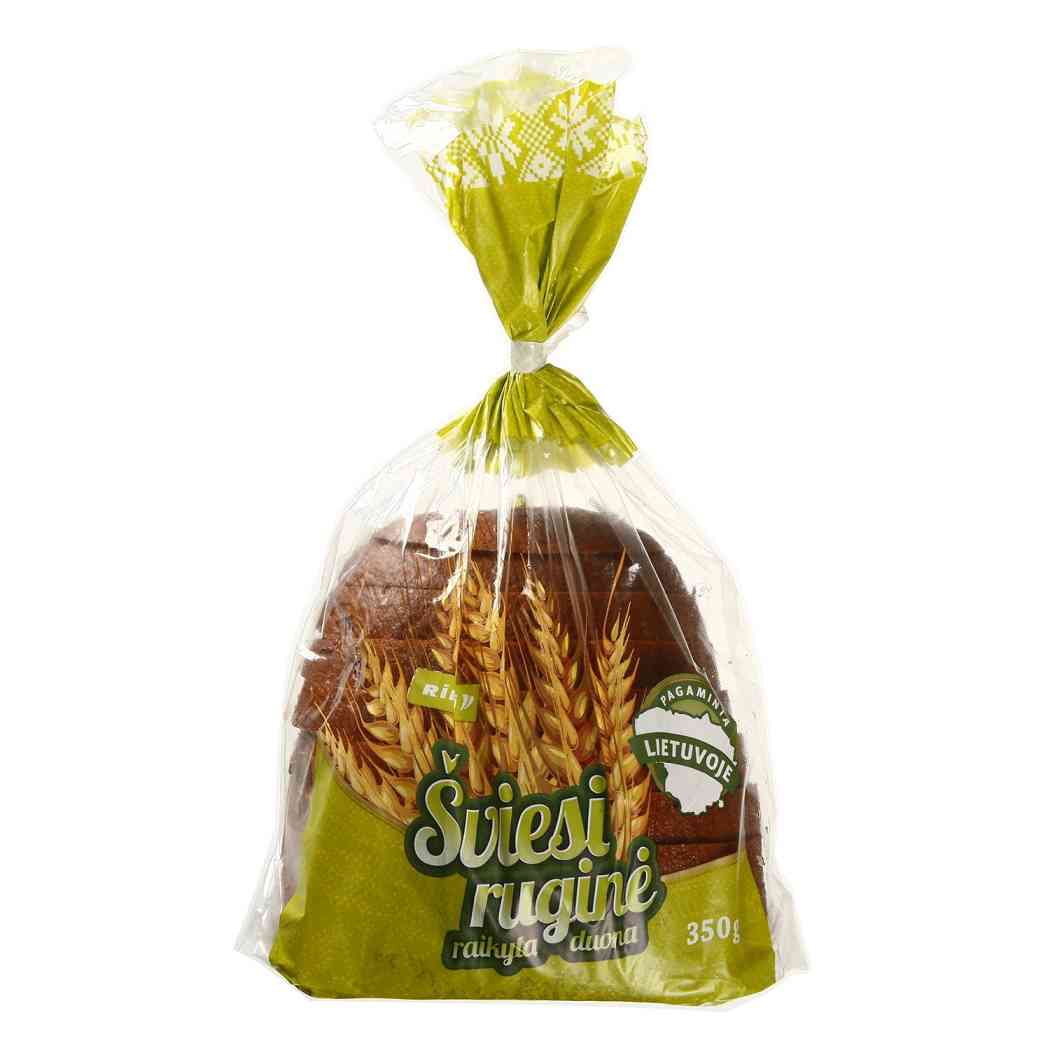 Šviesi ruginė duona RIMI, 350 g