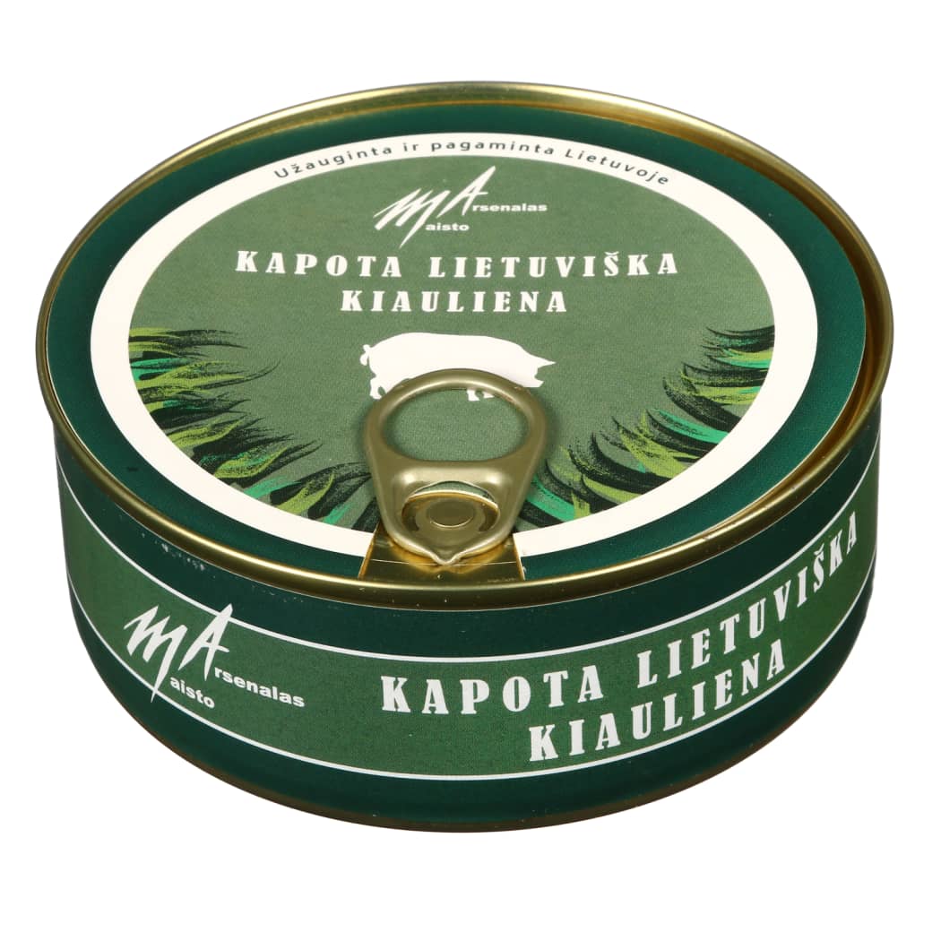 Trošk. kapota kiauliena MAISTO ARSENALAS,240g