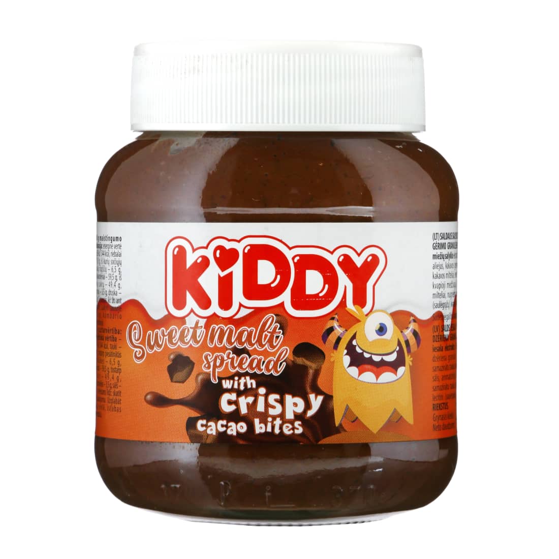 Kremas su kakavos gabaliukais KIDDY, 350 g
