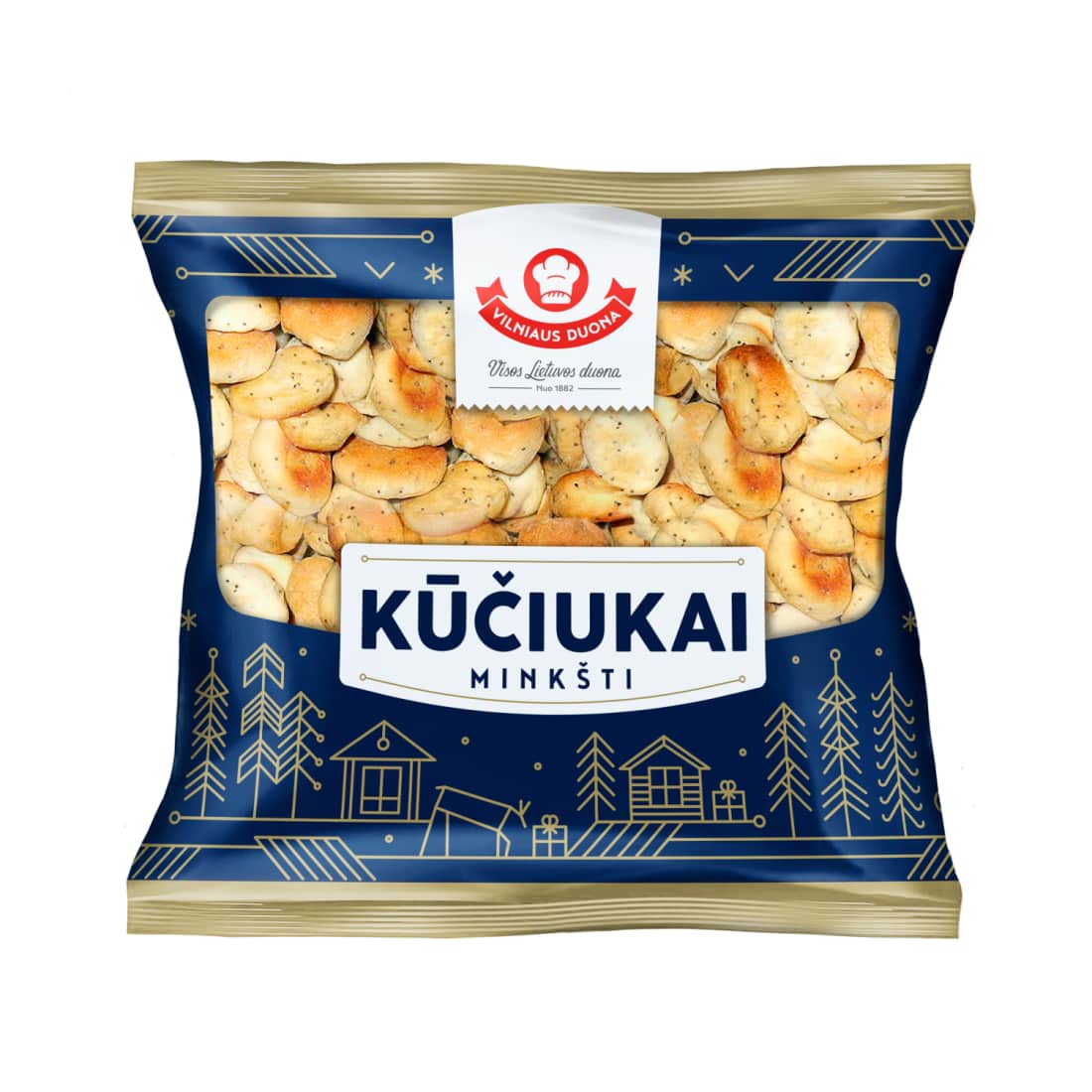 Minkšti kūčiukai VILNIAUS DUONA, 200 g